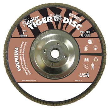 Picture of Weiler Tiger Flap Disc 50735 (Main product image)