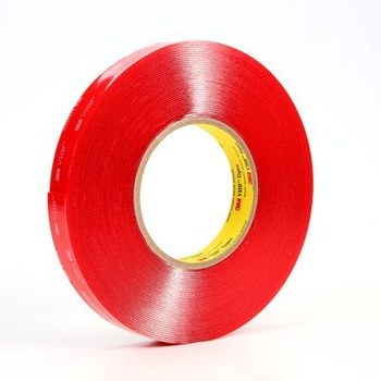 3M 4910 Clear VHB Tape - 3/4 in Width x 15 yd Length - 40 mil Thick