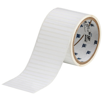 Picture of Brady White Polyester Thermal Transfer THT-142-423-2.5 Die-Cut Thermal Transfer Printer Label Roll (Main product image)