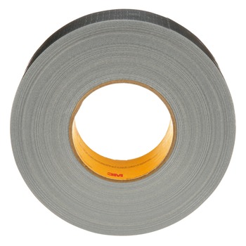 3M Venture Tape 1557 Silver Cloth Duct Tape - 48 mm Width x 60 yd Length - 13 mil Thick - 50012