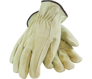 Picture of PIP 69-134 Tan Small Split Cowhide Leather Driver's Gloves (Main product image)