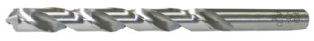 Cleveland CLE-MAX 2002G 5.70 mm Jobber Drill C72262 - Right Hand Cut - Radial 118° Point - Bright Finish - 3.6614 in Overall Length - 2.2441 in Spiral Flute - Cobalt (HSS-E) - Straight Shank