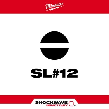 Milwaukee SHOCKWAVE Impact Duty Slotted Power Bit 48-32-4159 - Alloy Steel - 2 in Length - 33141