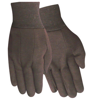 Picture of Red Steer 23013 Brown Large Jersey Full Fingered General Purpose Gloves (Main product image)