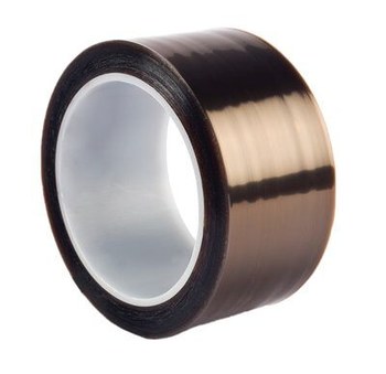 3M 5490 Brown Slick Surface Tape - 2 in Width x 36 yd Length - 3.7 mil Thick - 73540