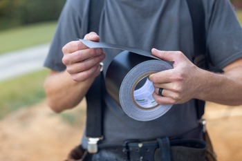 Shurtape FrogTape Black Flashing Tape - 12 in Width x 50 ft Length - 10 mil Thick - SHURTAPE 105727