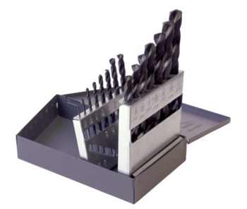 Picture of Chicago-Latrobe 150ASP-TA 1/16 in-1/2 in 135° Right Hand Cut High-Speed Steel Heavy-Duty Jobber Drill 42800 (Main product image)