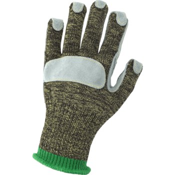 Global Glove Aralene KS300LF Black/Gray Medium Cut-Resistant Gloves - ANSI A4 Cut Resistance - KS300LF/MD