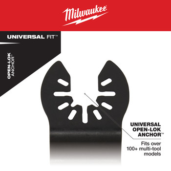 Milwaukee OPEN-LOK End Cut Oscillating Multi-Tool Blade Kit 49-10-9112 - Bi-Metal