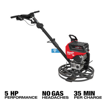 Milwaukee MX FUEL Edging Trowel MXF324-2HD - 124 lb - 9 in Blade