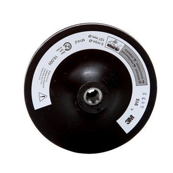 3M Disc Pad - Hook & Loop Attachment - 5 in Diameter - 05681