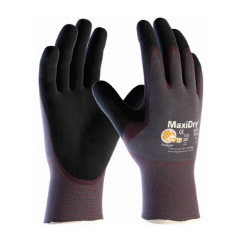 PIP MaxiDry 56-424 Work Gloves 56-424, L, Size Large, Lycra