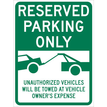 Picture of Brady B-959 Aluminum Rectangle White English Parking Restriction, Permission & Information Sign part number 115634 (Main product image)