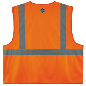 Ergodyne Glowear High-Visibility Vest 8225HL 21175 - Size Large/XL - High-Visibility Orange
