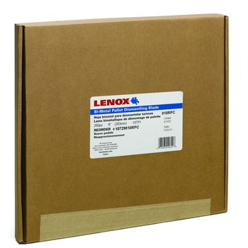 Lenox Pallet Dismantling Reciprocating Saw Blade 10729810RPC, 10 TPI, 3 ...