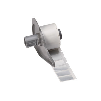 Picture of Brady Silver Tamper-Evident Vinyl Thermal Transfer M71-17-352 Die-Cut Thermal Transfer Printer Label Roll (Main product image)