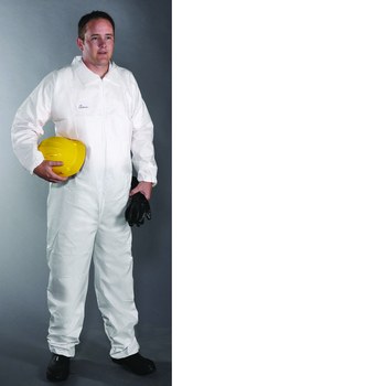 Picture of West Chester 3652 White 3XL Polypropylene Disposable General Purpose & Work Coveralls (Main product image)