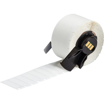 Picture of Brady White Vinyl Thermal Transfer PTL-15-498 Die-Cut Thermal Transfer Printer Label Roll (Main product image)