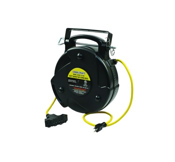 Reelcraft Industries LG Series LG3065 123 9Q Cord Reel, 65 ft