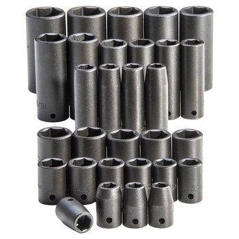 Proto J54215 Impact Socket Set - 1/2 in Drive - 12517