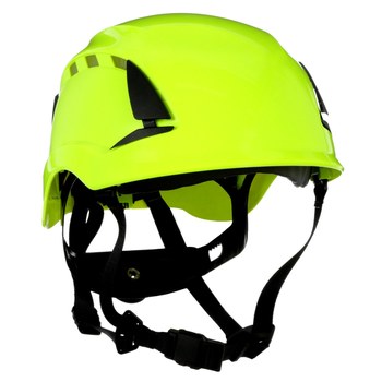 3M SecureFit Safety Helmet X5014V-ANSI HV Green-Vented