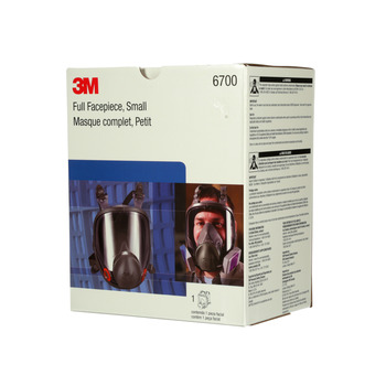 3M 6000 Series 6700 Full Mask Facepiece Respirator 54145, Size