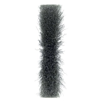 Weiler 01503 Wheel Brush - 6 in Dia - Crimped Steel Bristle