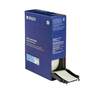 Picture of Brady BradyGlo White Indoor Polyester Thermal Transfer BM7C-2000-526 Glow-in-the-Dark Label Tape (Main product image)