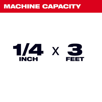 Milwaukee Toilet Auger 48-22-5765 - 2 in - 4 in Range - 3 ft x 1/2 in Cable