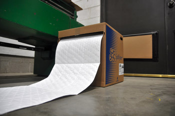 Spilfyter White Polypropylene 22 gal Sorbent Roll - Box - 16 in Width - 150 ft Length - 810042-42174