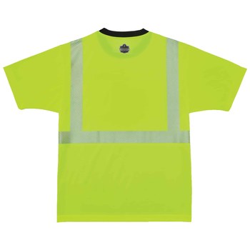 Ergodyne GloWear High Visibility Shirt 8280BK 22534 - Lime/Black