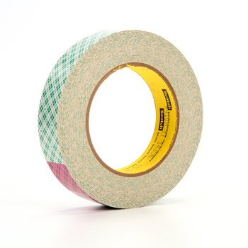 3M 410M Off-White Bonding Tape - 1 in Width x 36 yd Length - 5 mil Thick - Paper Liner - 31650