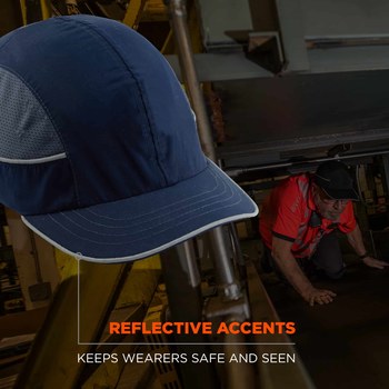 Ergodyne Skullerz Bump Cap 8950 23343 - Blue