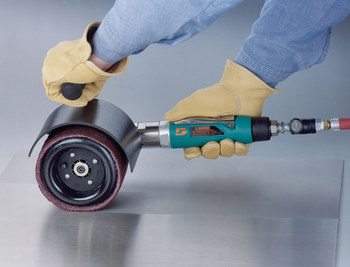 Dynabrade Dynisher Finishing Tool - 3/8 in NPT Inlet - 1 hp - 13450