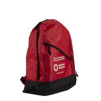 American Red Cross Emergency Backpack - 9 in Length - 092265-91051