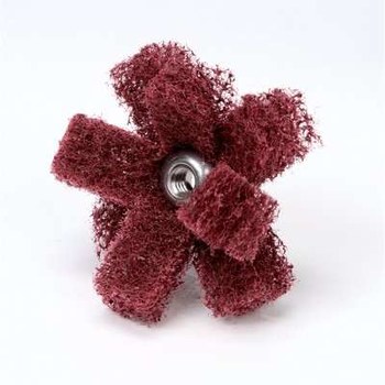 3M Scotch-Brite HS-XB 64526 Cross Pad - Aluminum Oxide - 3/8 in x 1 1/2 in - Very Fine