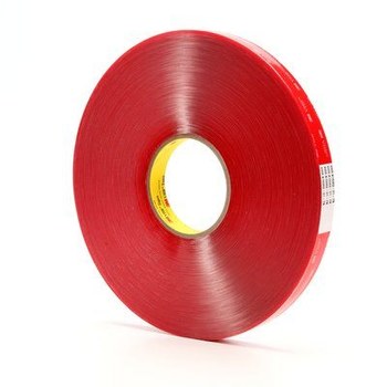 3M 4910 Clear VHB Tape, 3/4 in Width x 36 yd Length, 40 mil Thick