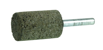Weiler Tiger Zirc W221 Zirconia Alumina Abrasive Mounted Point - U Grade - 1 in Length - 1 in Diameter - 68338