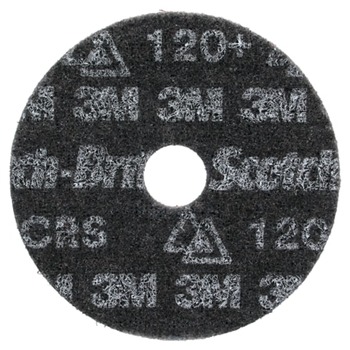 3M Scotch-Brite Non-Woven Precision Shaped Ceramic Surface Conditioning Disc - Center Hole Attachment - 4-1/2 in Diameter - 7/8 in Center Hole - 67231