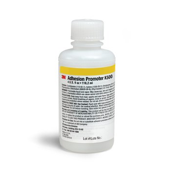 3M K500 Adhesion Promoter 61522, 4 oz Bottle, Yellow