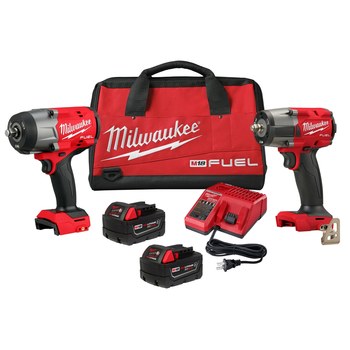 Milwaukee M18 FUEL High Torque Impact Wrench Kit 3010-22, Li