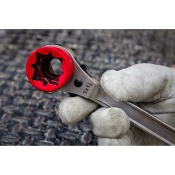 Milwaukee 48-22-9213M Lineman's High Leverage Ratcheting Wrench - Steel - 13.5 in