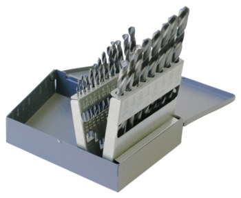 Picture of Chicago-Latrobe 150ASP-TC 1/16 in-3/8 in 135° Right Hand Cut High-Speed Steel Heavy-Duty Jobber Drill 43639 (Main product image)
