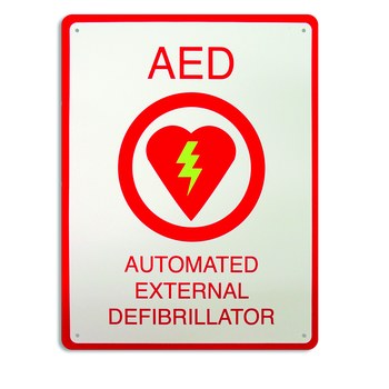 Picture of Zoll AED Plus 8000 Wall Sign (Main product image)