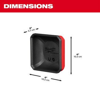 Milwaukee PACKOUT 2 in Magnetic Bin 48-22-8070 - Polymer