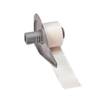 Picture of Brady White Self-Laminating Polyester Thermal Transfer M71-19-483 Die-Cut Thermal Transfer Printer Label Roll (Main product image)