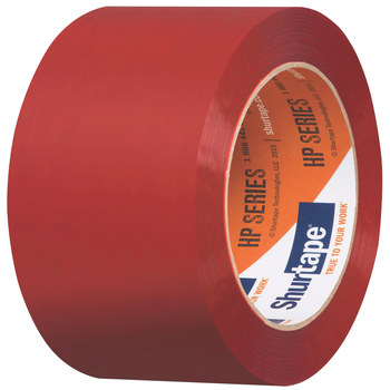 Shurtape HP 200 Red Packaging Tape - 48 mm Width x 100 m Length - SHURTAPE 106566