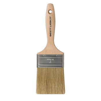 Bestt Liebco Master Oil Based Clears Brush, Flat, China Material & 3 in Width - 45655