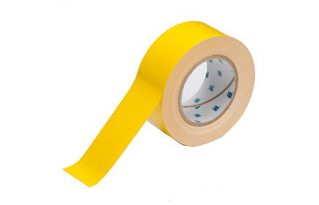 104312 2 Width Non-Abrasive Tape Yellow 100 Length Brady ToughStripe Floor Marking Tape 