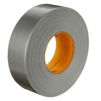 3M Venture Tape 1557 Silver Cloth Duct Tape - 48 mm Width x 60 yd Length - 13 mil Thick - 50012